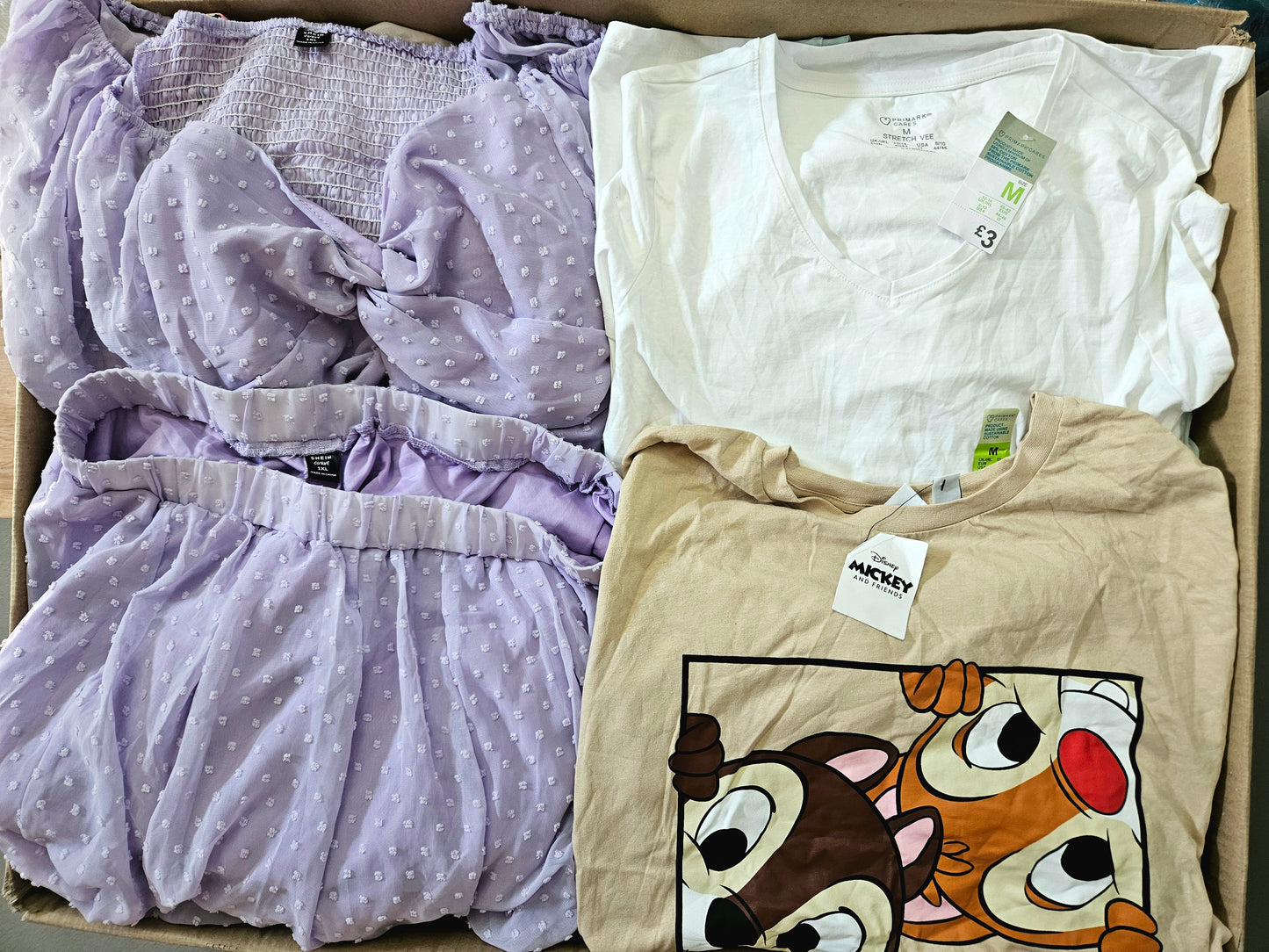 Clothing Mix Cream England Summer Women's-Men's