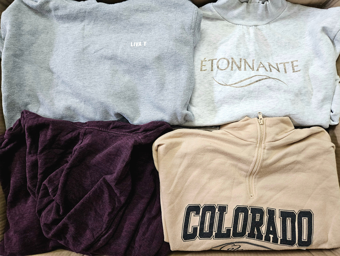 Sweatshirts Grade A + B Women's and Men's