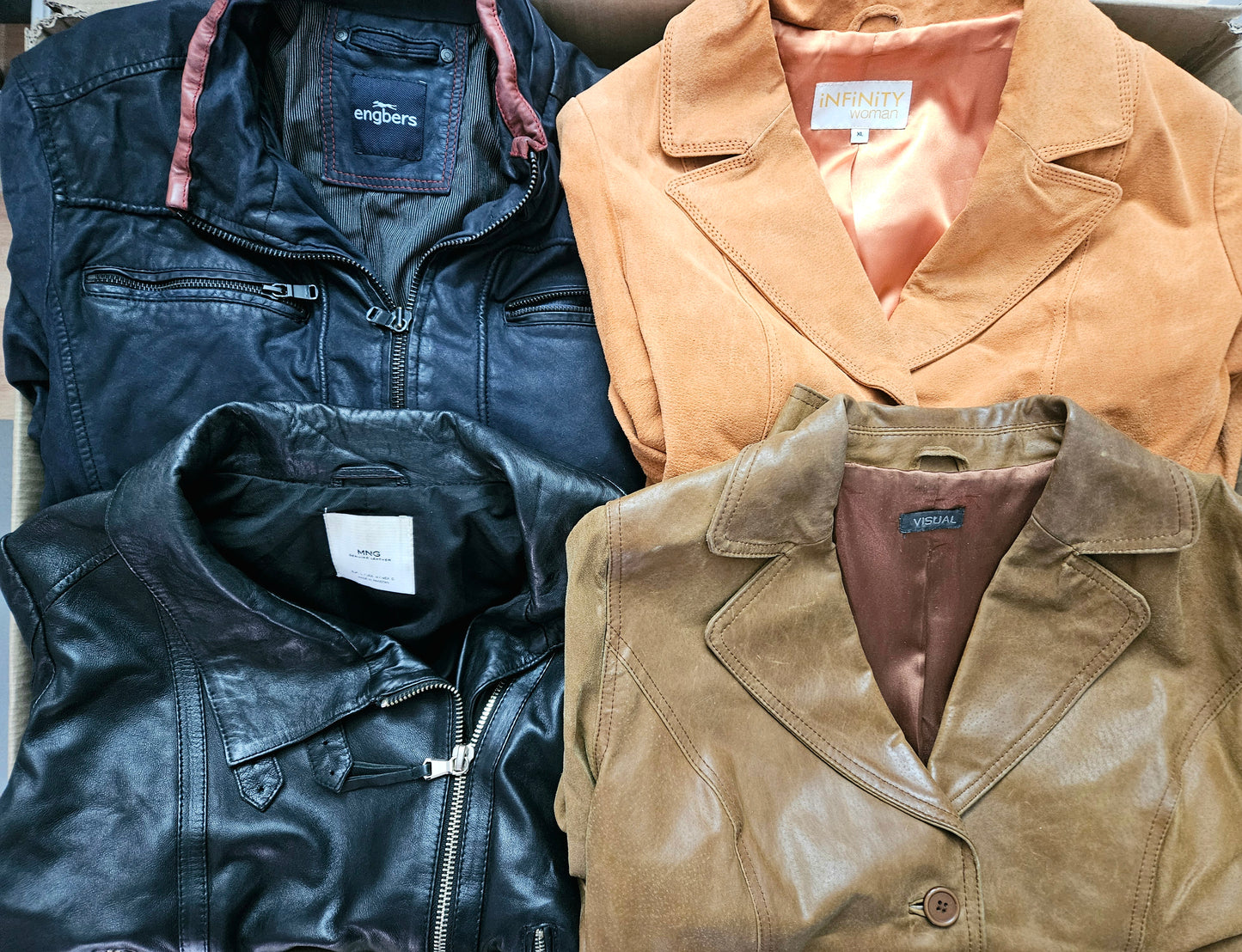 Leather Jackets Grade A Women's and Men's