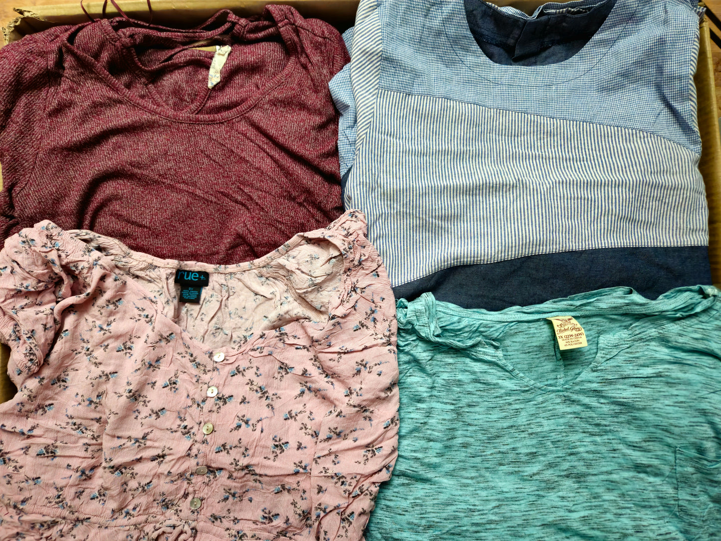 Clothing Mix Grade A USA Large Size XL Women's and Men's
