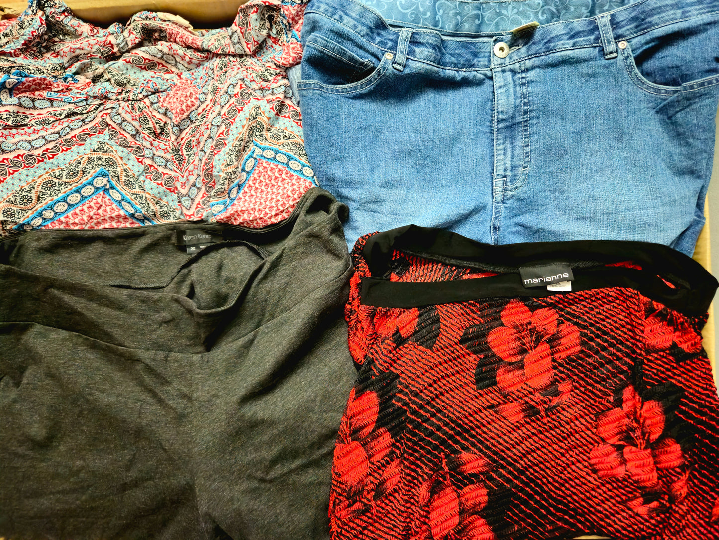 Clothing Mix Grade A USA Large Size XL Women's and Men's
