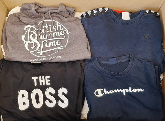 Bluzy Gatunek A + B Damsko-Męskie 25 kg