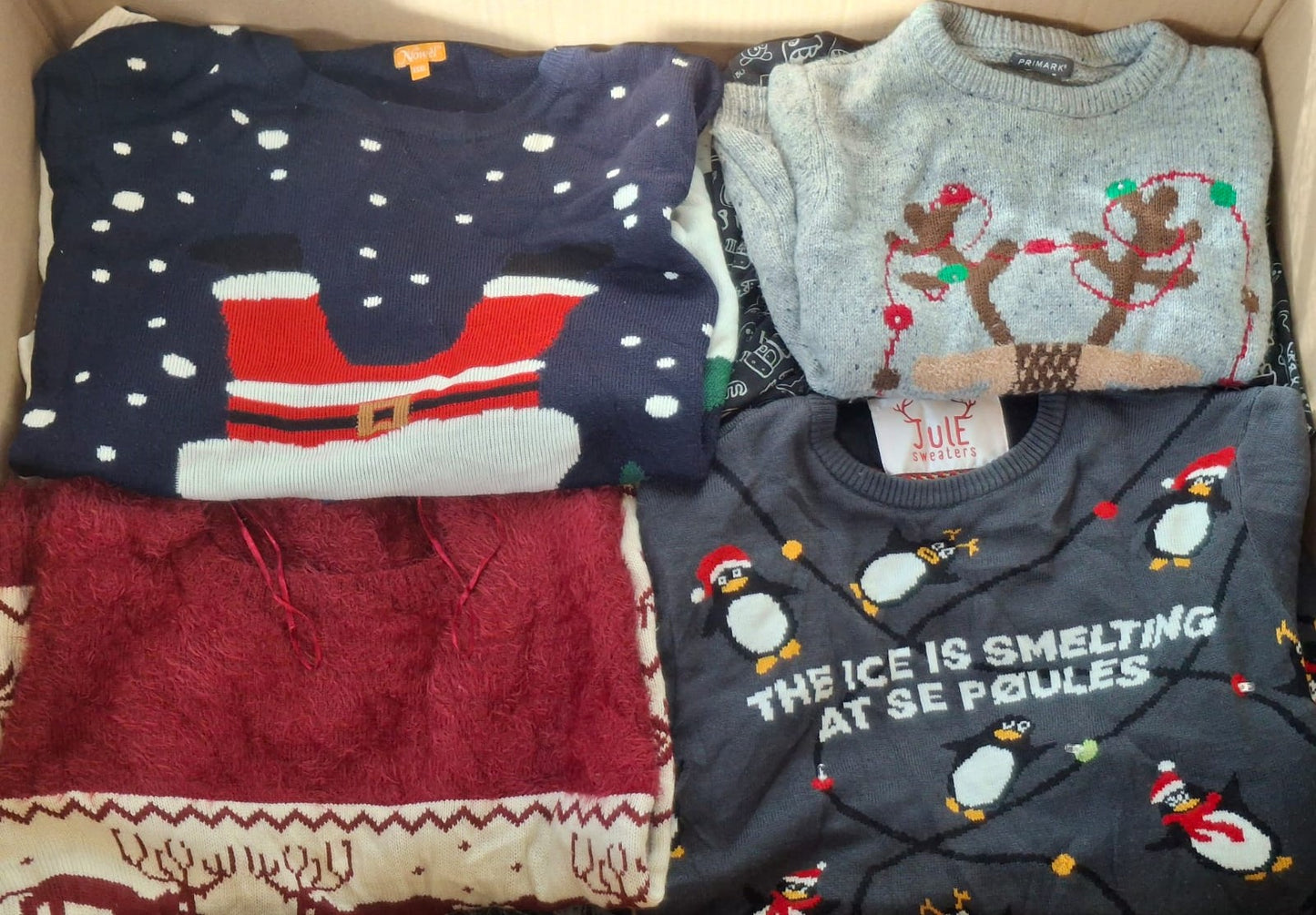 Swetry Świąteczne Gatunek A 20 kg