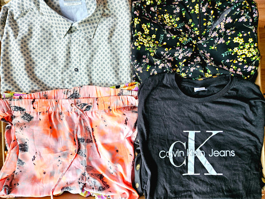 Clothing Mix Cream + Grade A Europe Large Sizes XL Women's-Men's 