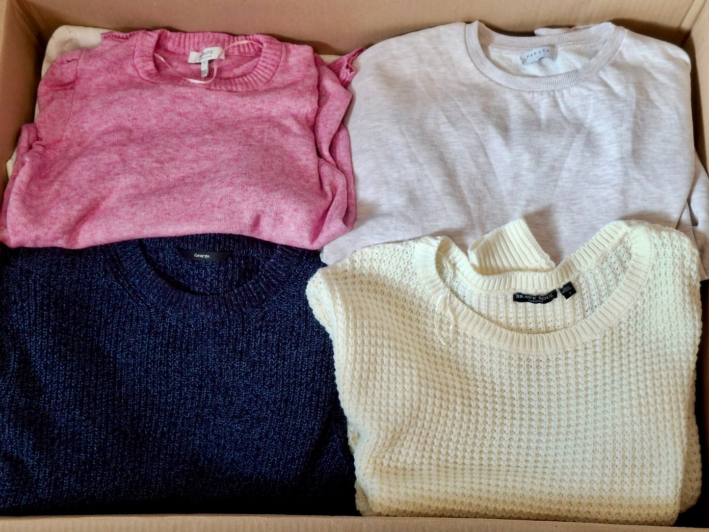 Odzież Mix Gatunek A Anglia Całoroczny Damsko-Męski 25 kg