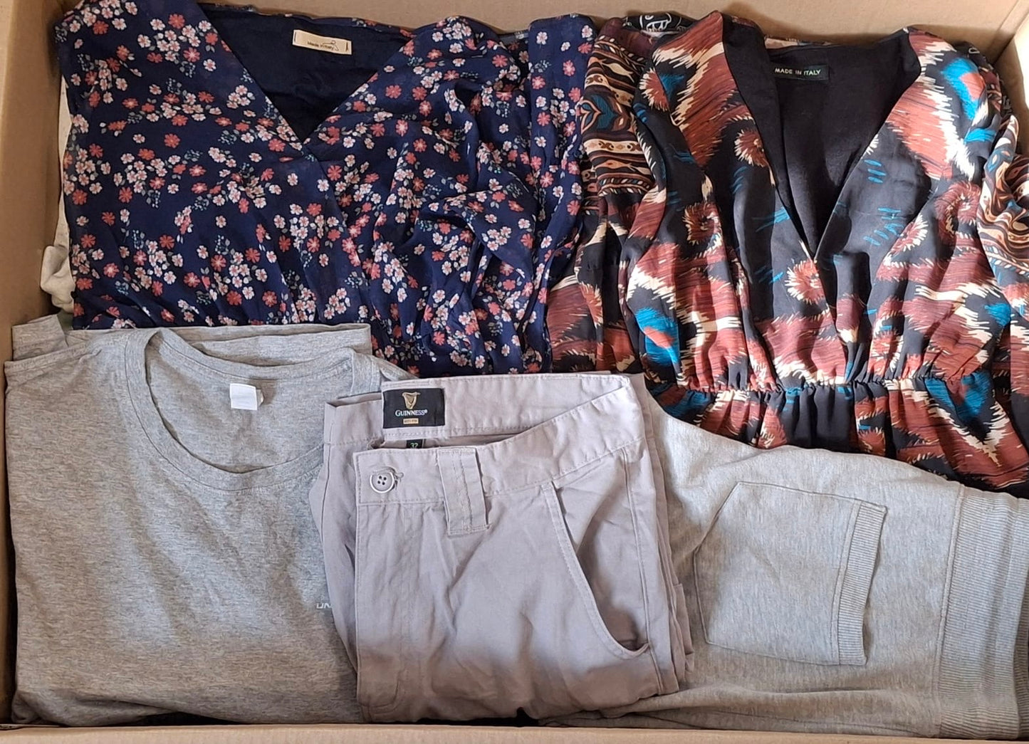 Odzież Mix Gatunek A Anglia Całoroczny Damsko-Męski 25 kg